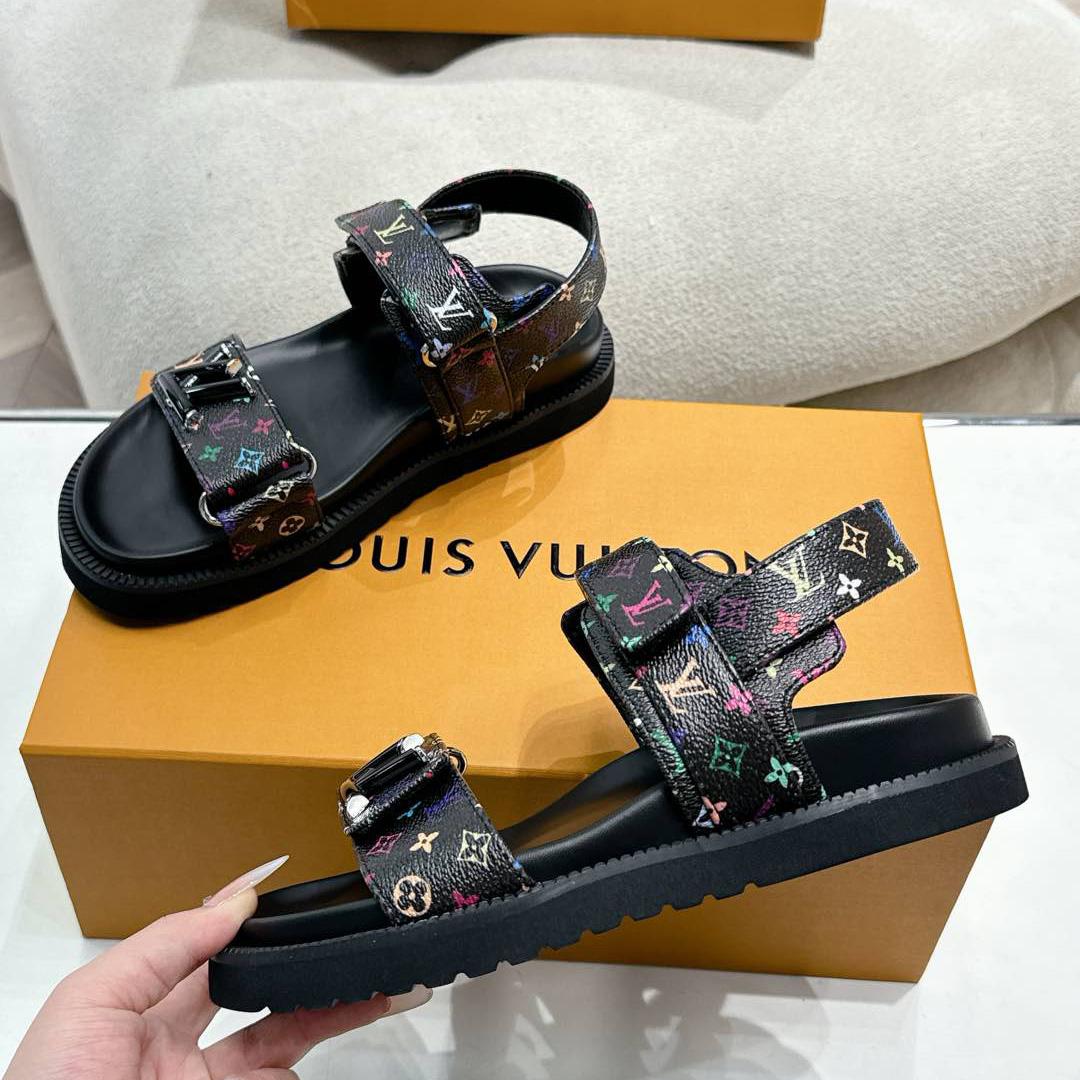 Louis Vuitton LV x TM LV Sunset Flat Comfort Sandal   1AGXFD - PerfectKickZ