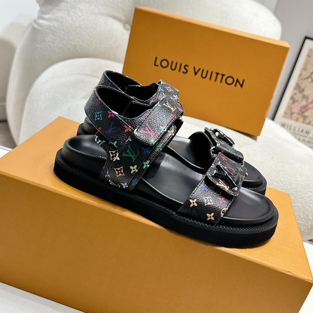 Louis Vuitton LV x TM LV Sunset Flat Comfort Sandal   1AGXFD - PerfectKickZ