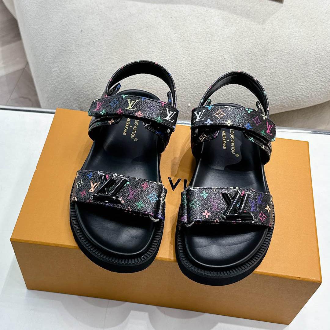 Louis Vuitton LV x TM LV Sunset Flat Comfort Sandal   1AGXFD - PerfectKickZ