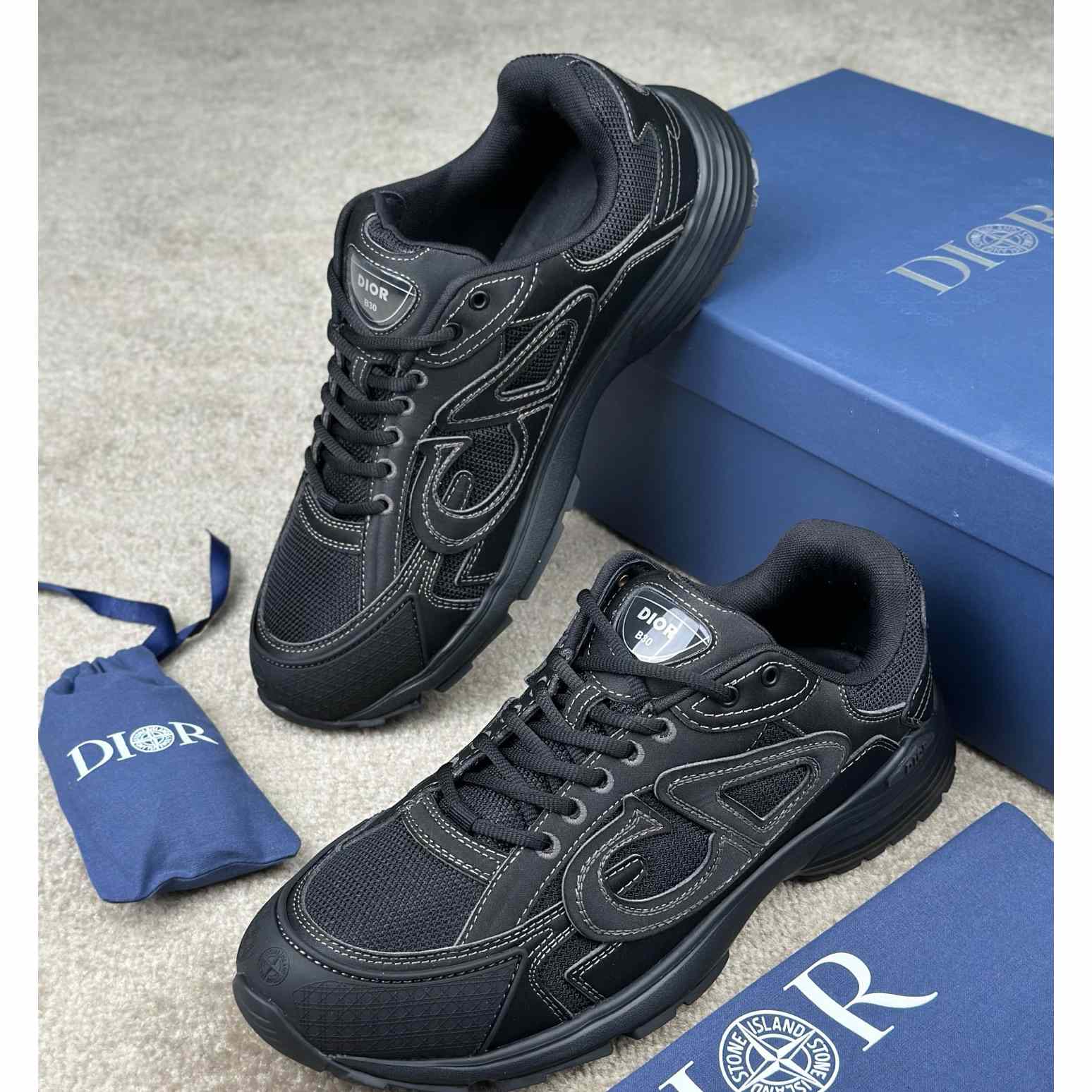 Stone Island x Dior B30 Sneaker  - PerfectKickZ