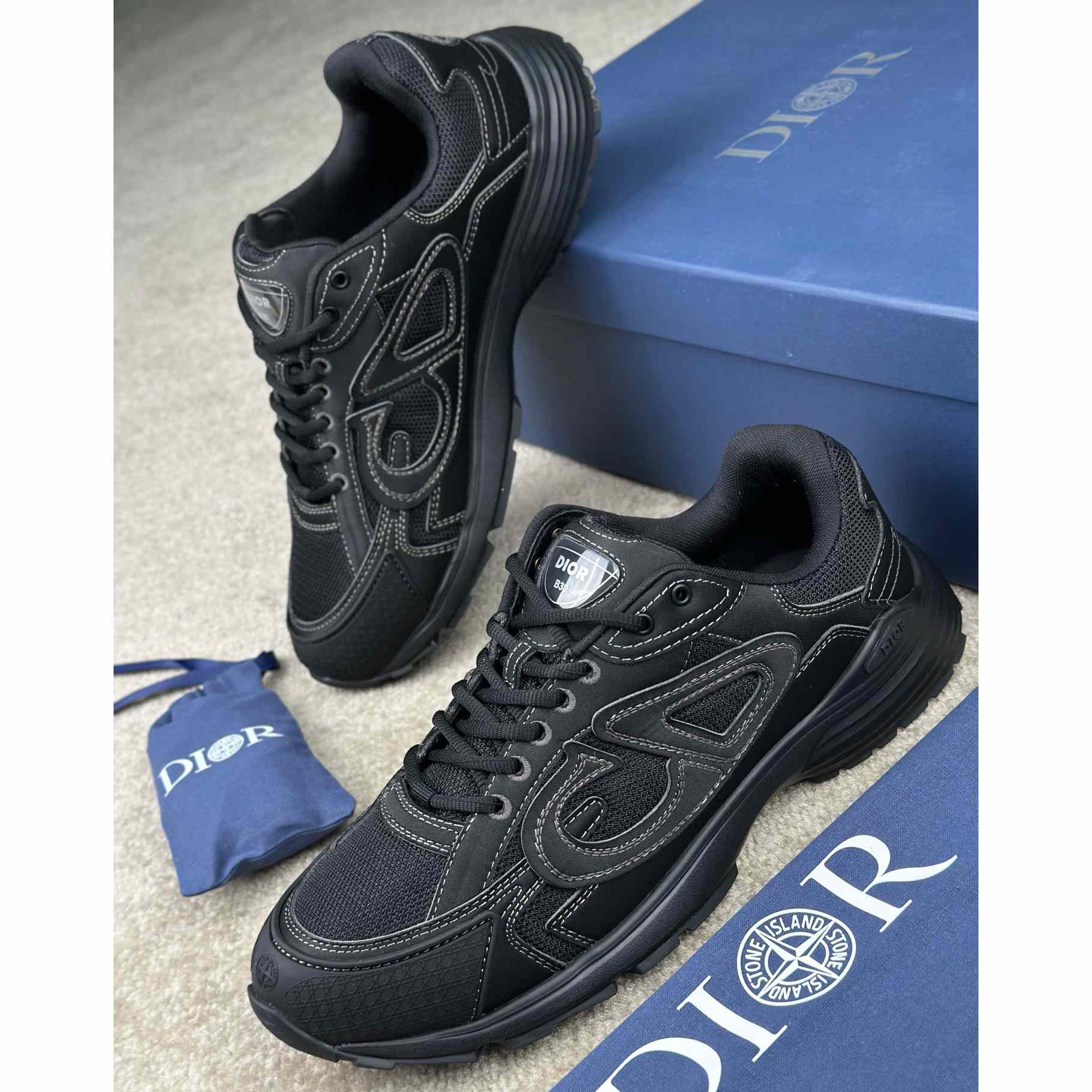 Stone Island x Dior B30 Sneaker  - PerfectKickZ