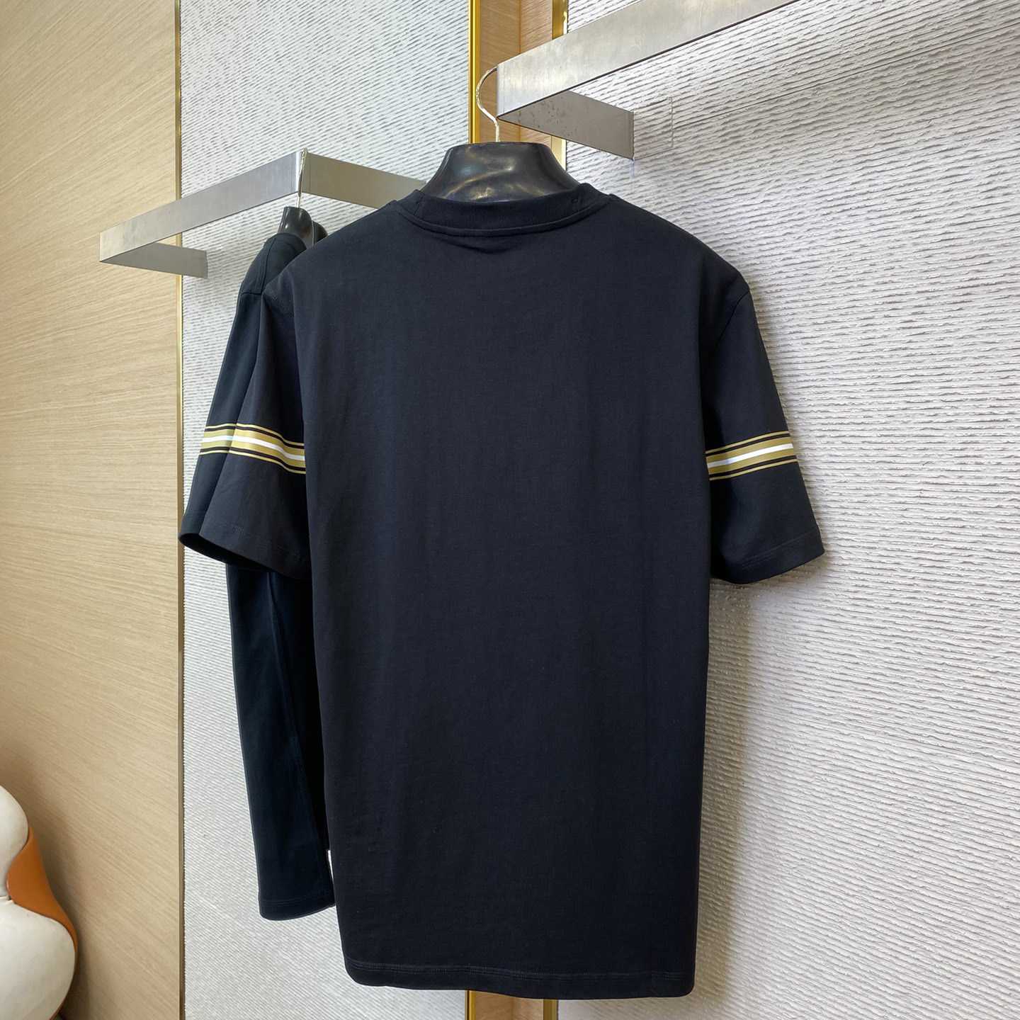 Burberry Striped Cotton T-shirt - PerfectKickZ