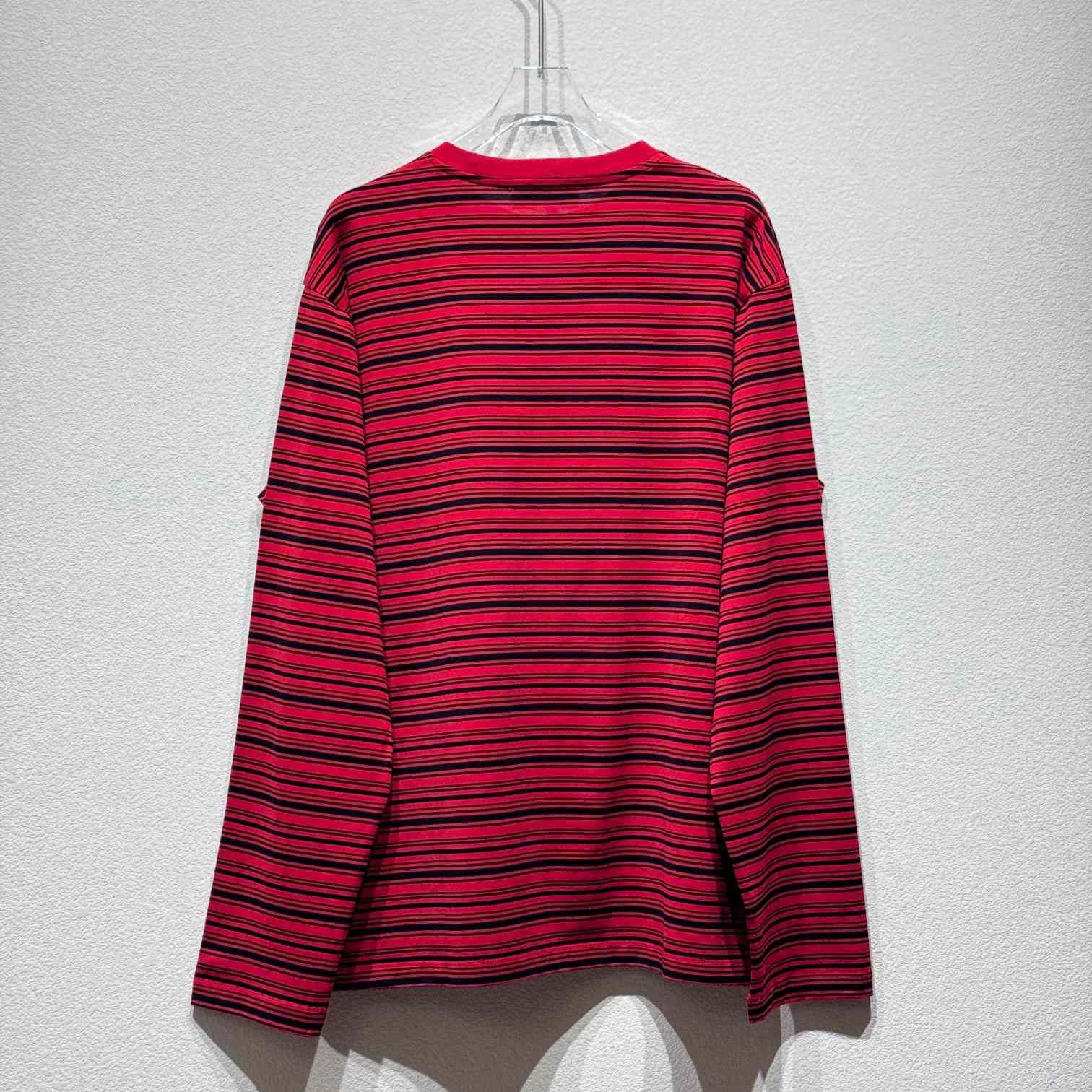Miu Miu Long-sleeved Cotton Jersey T-shirt - PerfectKickZ