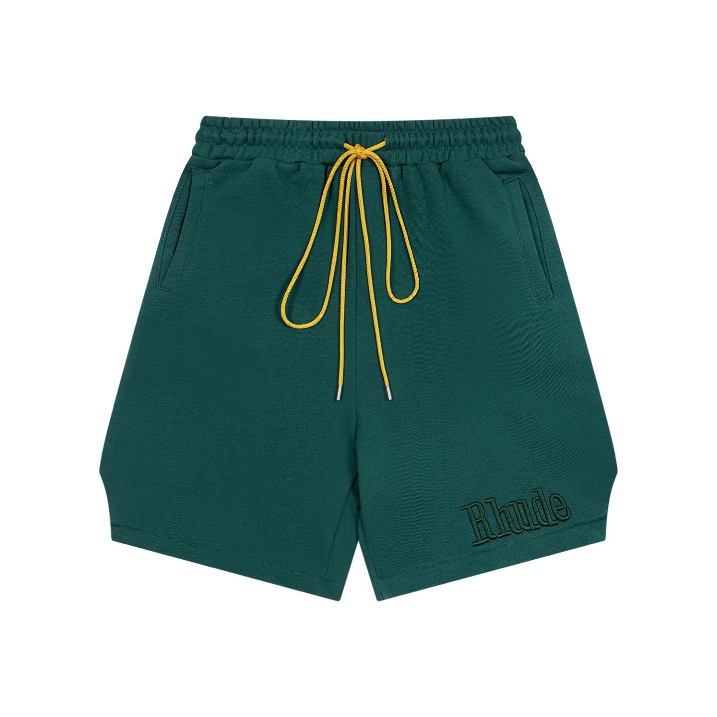 Rhude Embroidered Twill Logo Short - PerfectKickZ