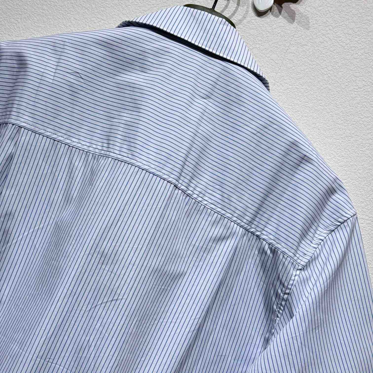 Gucci Embroidered Striped Cotton Shirt - PerfectKickZ