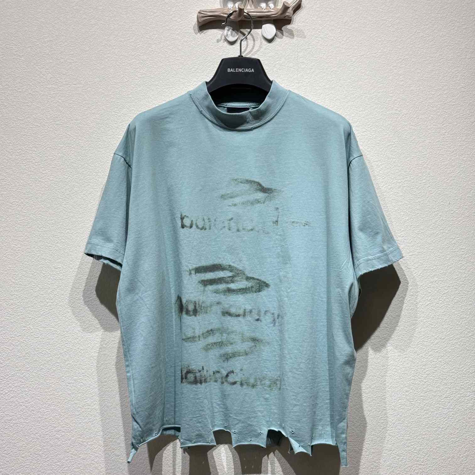 Balenciaga DIY Imprint T-Shirt  - PerfectKickZ
