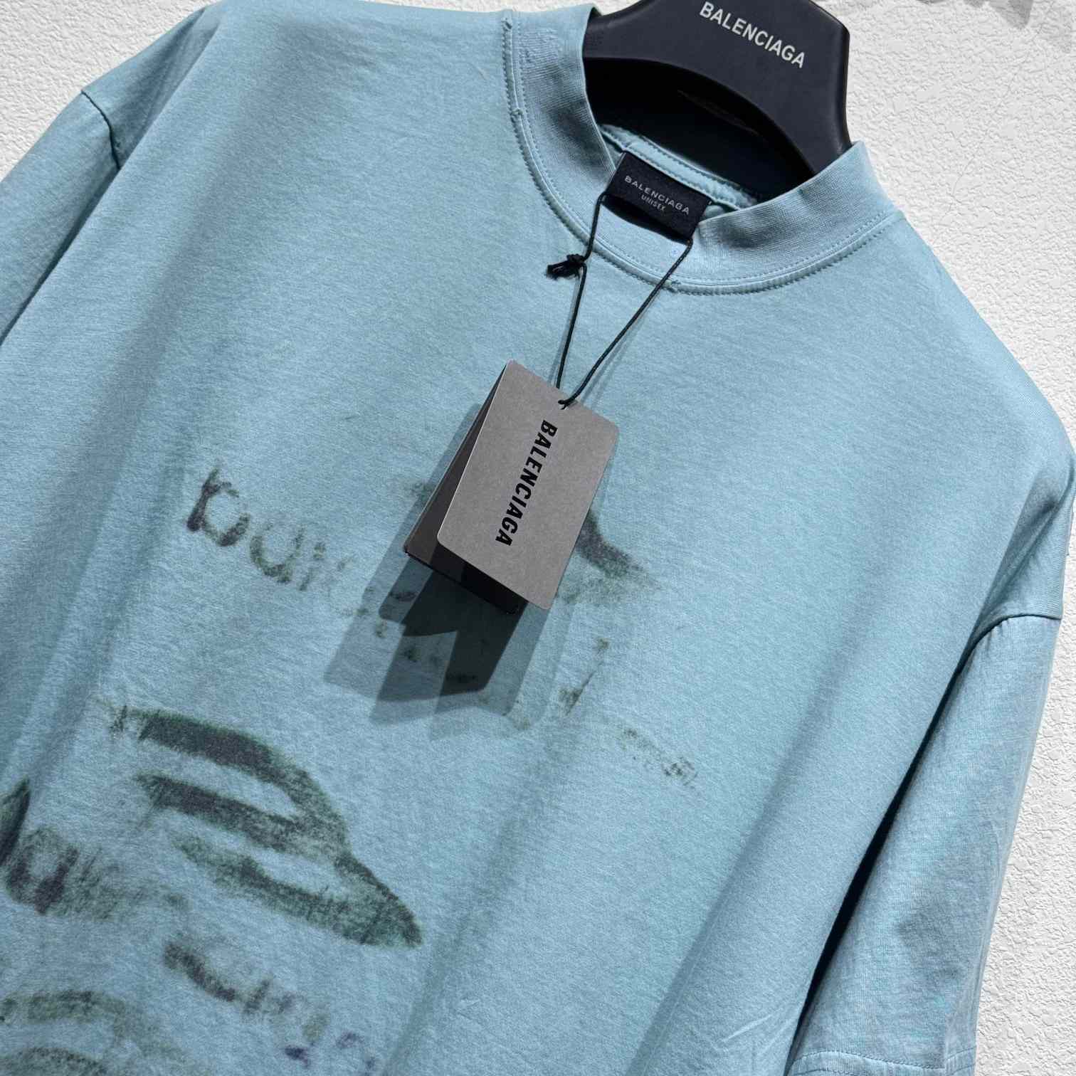 Balenciaga DIY Imprint T-Shirt  - PerfectKickZ