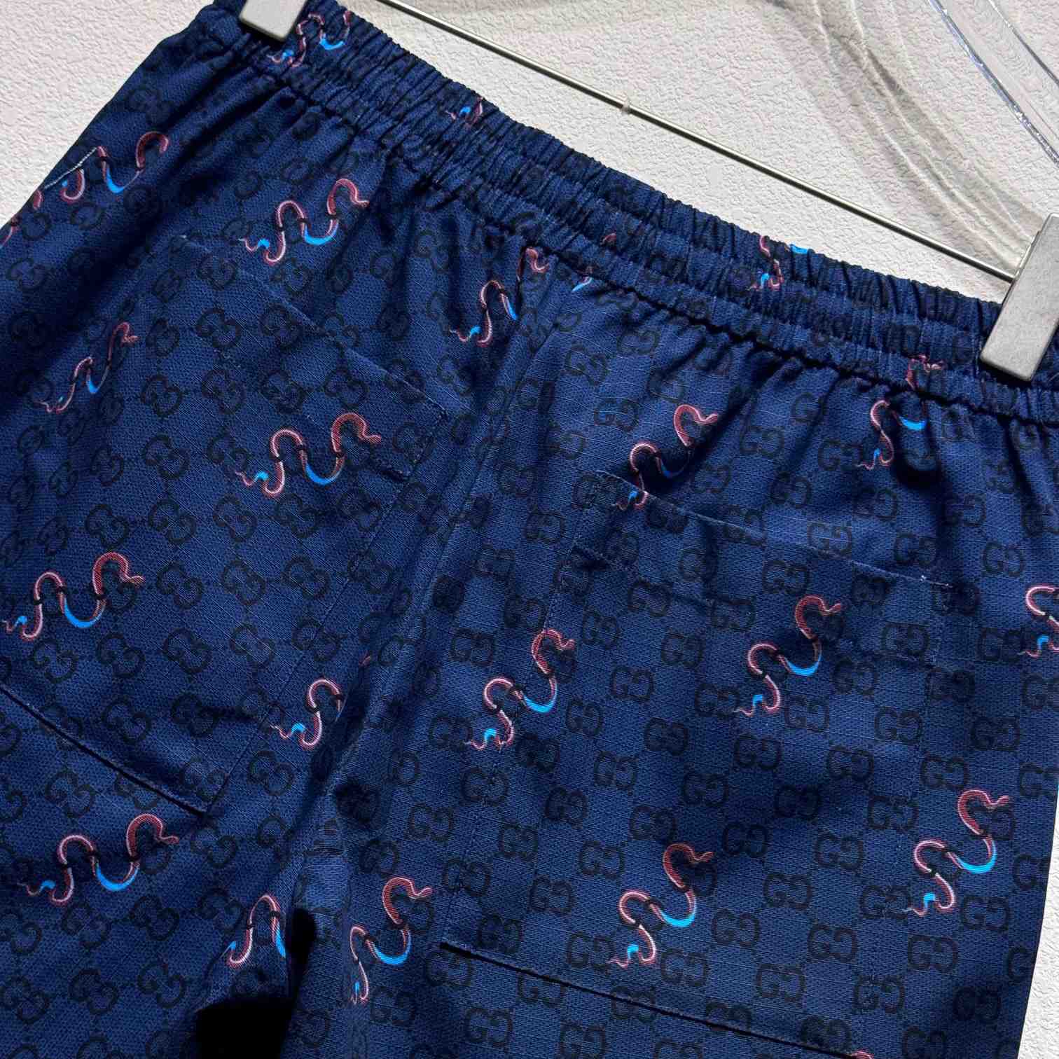 Gucci Printed Cotton Ripstop Shorts - PerfectKickZ
