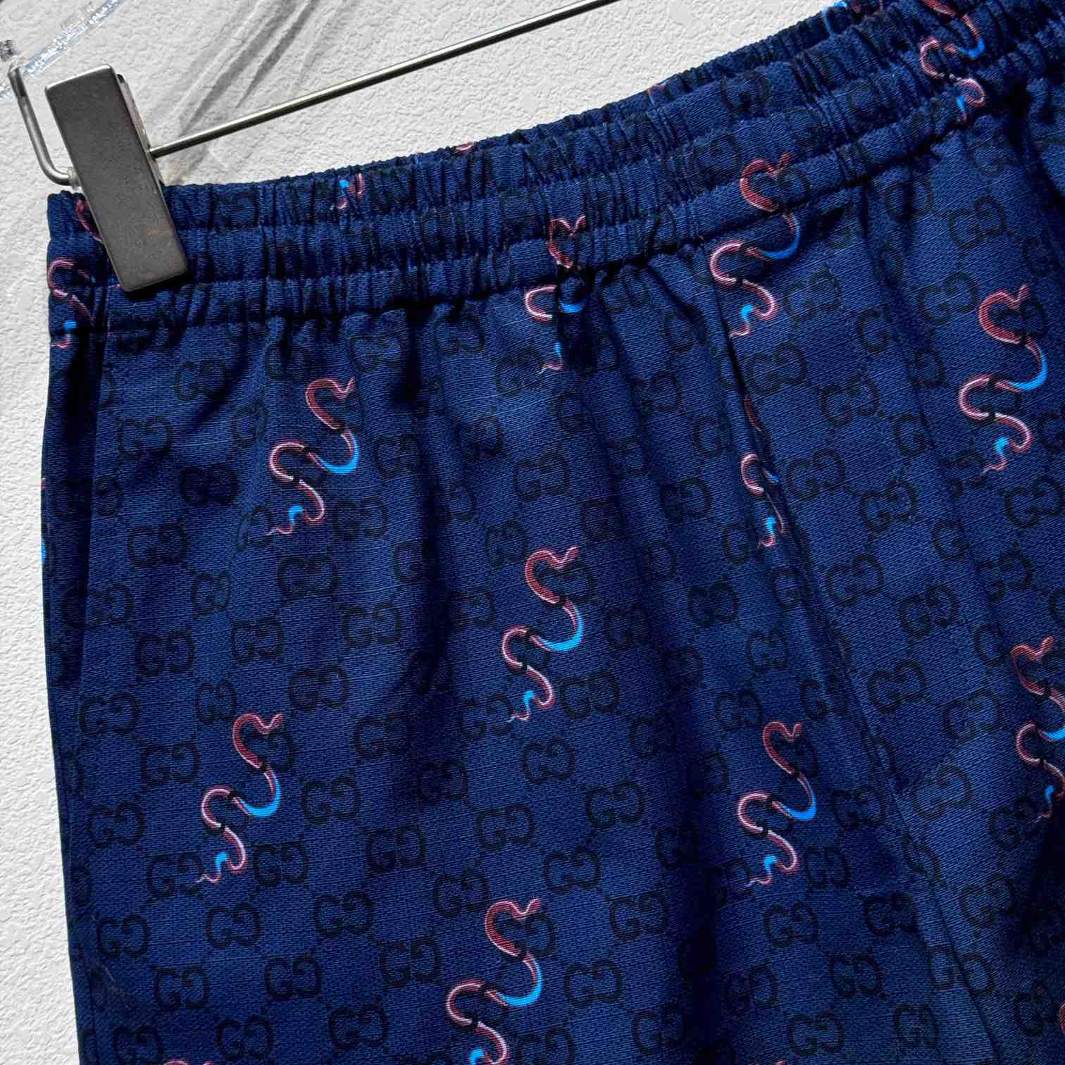 Gucci Printed Cotton Ripstop Shorts - PerfectKickZ