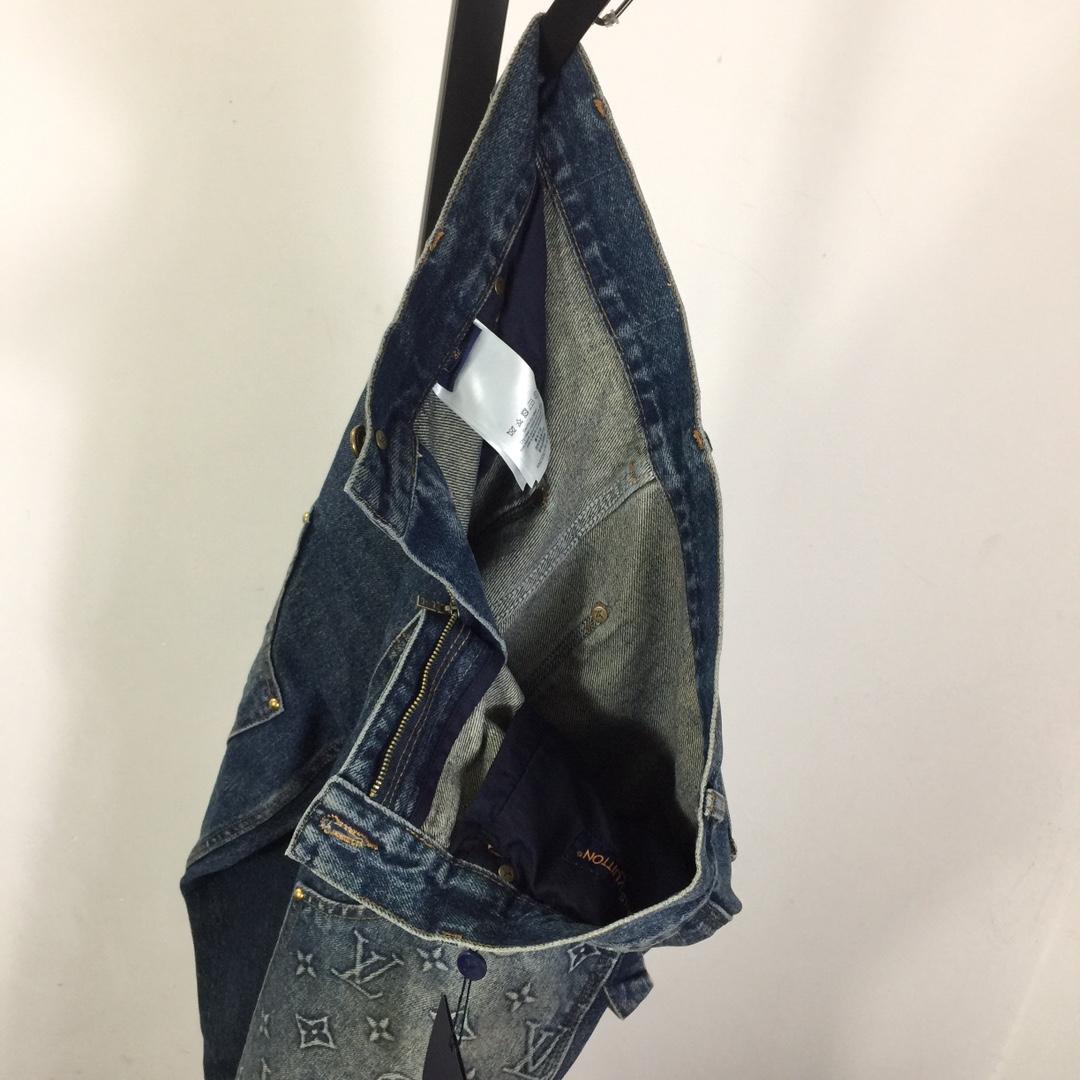 Louis Vuitton Monogram Carpenter Jeans - PerfectKickZ