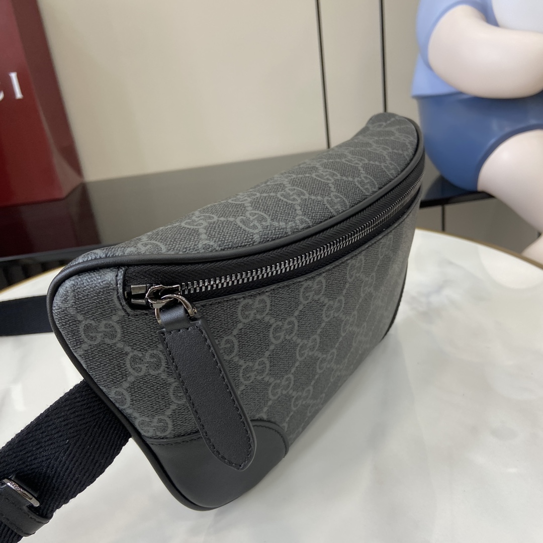 Gucci GG Emblem Medium Belt Bag - PerfectKickZ