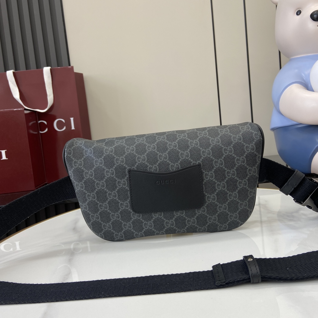 Gucci GG Emblem Medium Belt Bag - PerfectKickZ