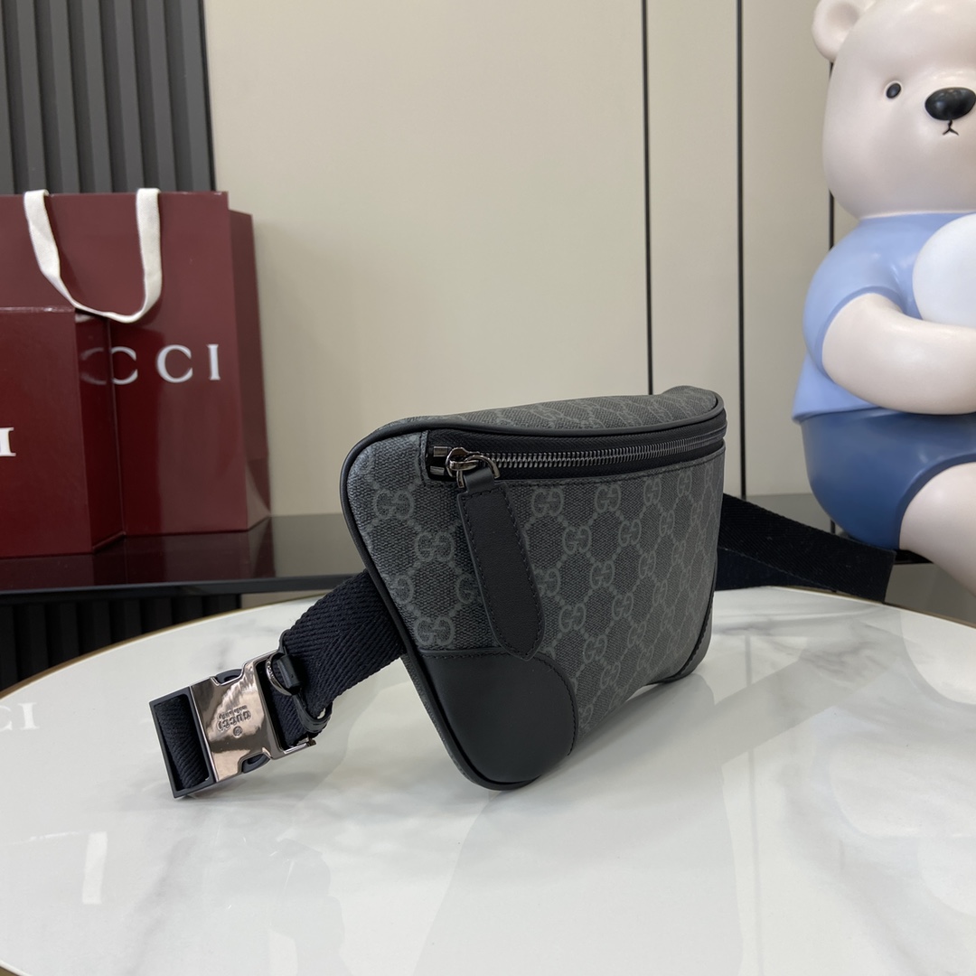 Gucci GG Emblem Medium Belt Bag - PerfectKickZ