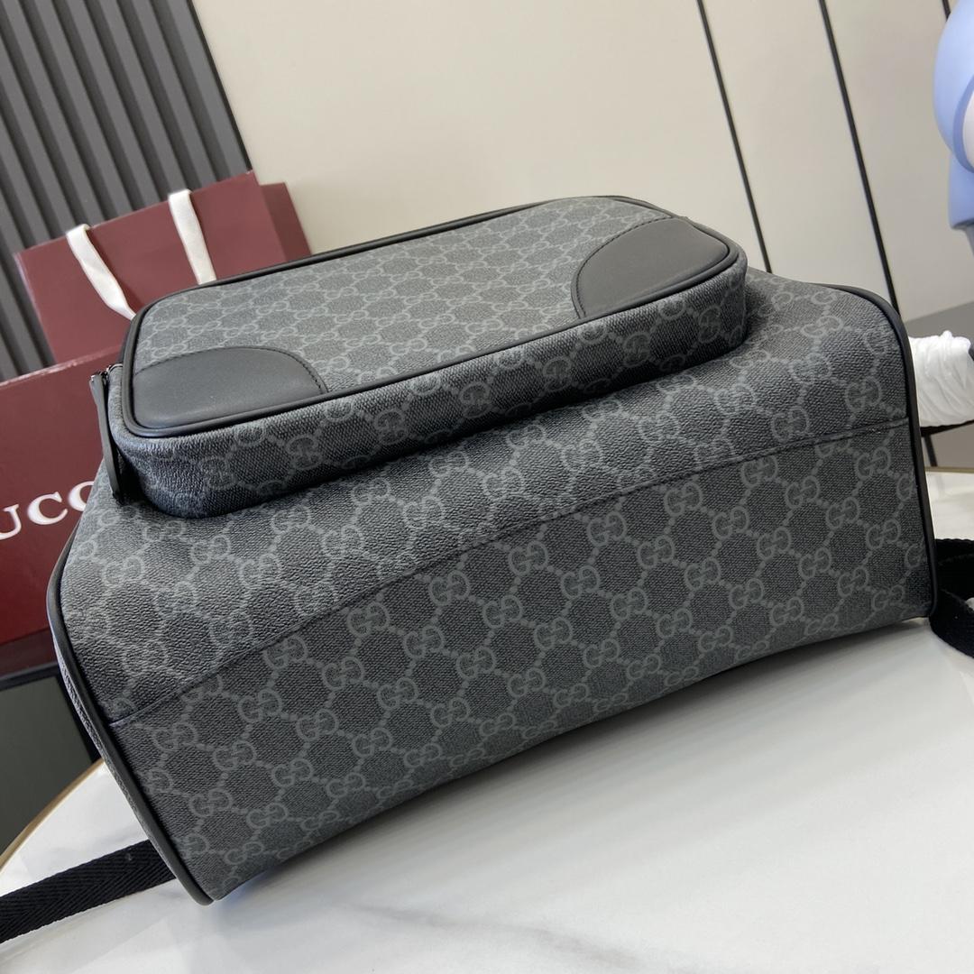 Gucci GG Emblem Medium Backpack  - PerfectKickZ