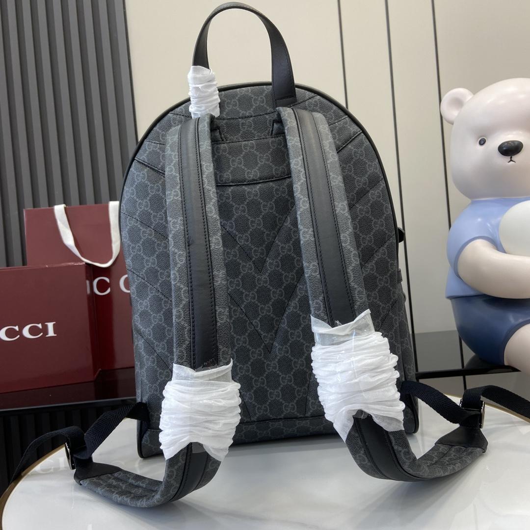 Gucci GG Emblem Medium Backpack  - PerfectKickZ