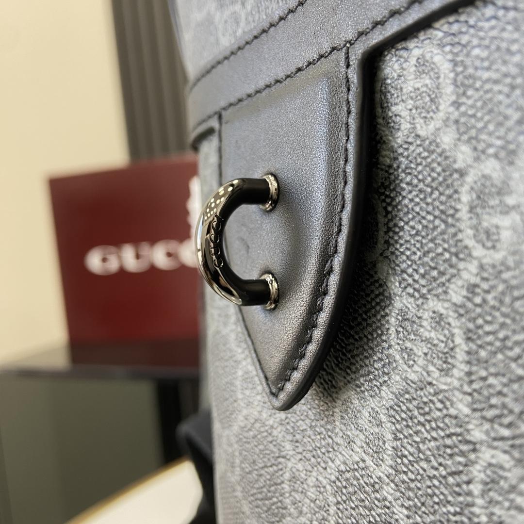 Gucci GG Emblem Medium Backpack  - 