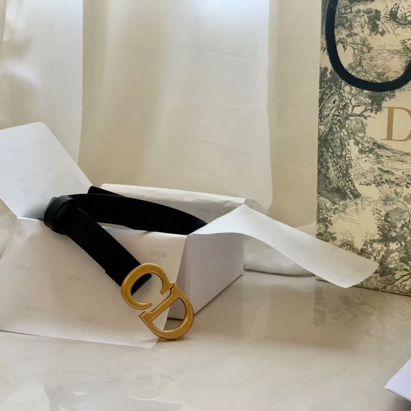 Dior Leather Belt - PerfectKickZ