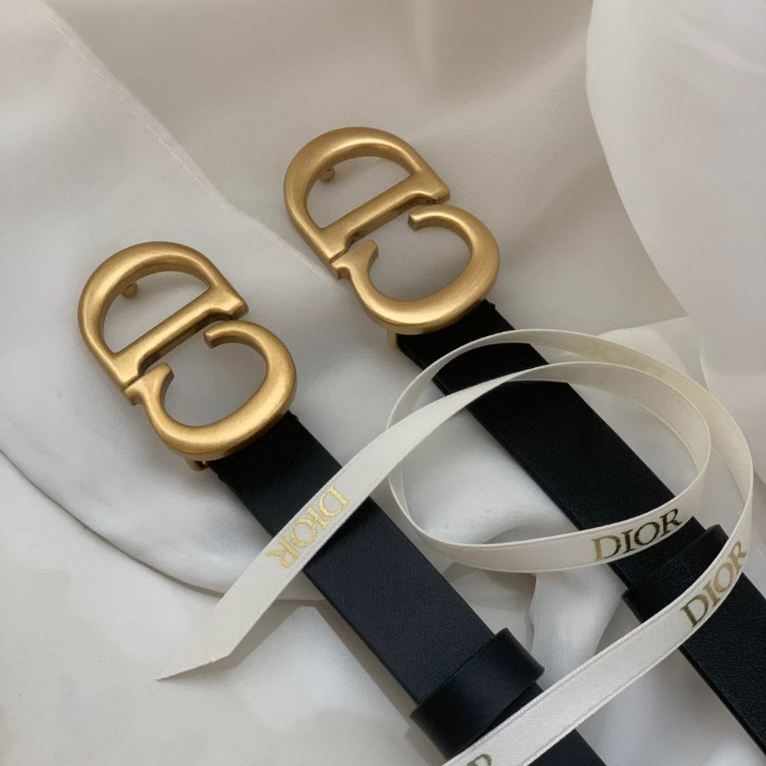 Dior Leather Belt - PerfectKickZ