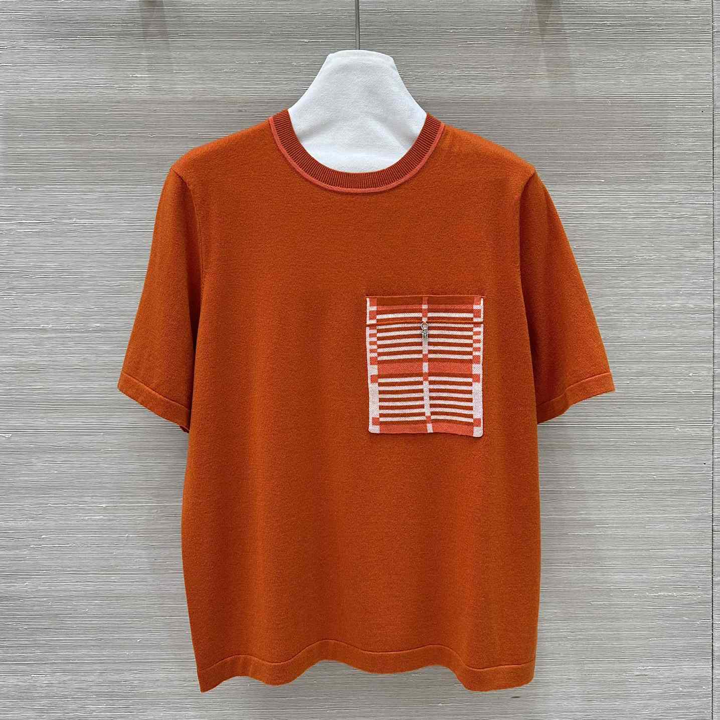 Hermes Short-sleeve Sweater With Pocket - PerfectKickZ