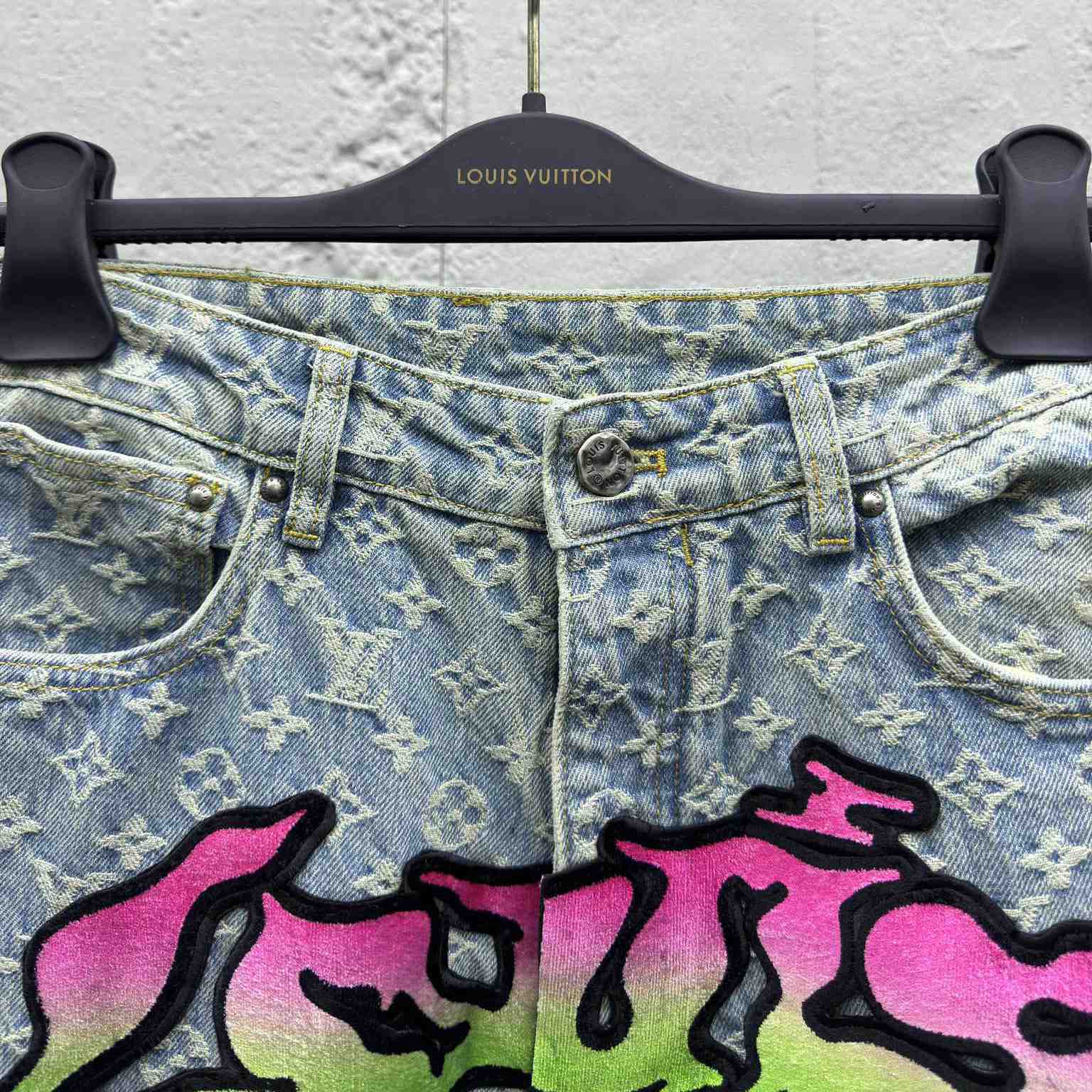 Louis Vuitton Baggy Denim Pants - PerfectKickZ