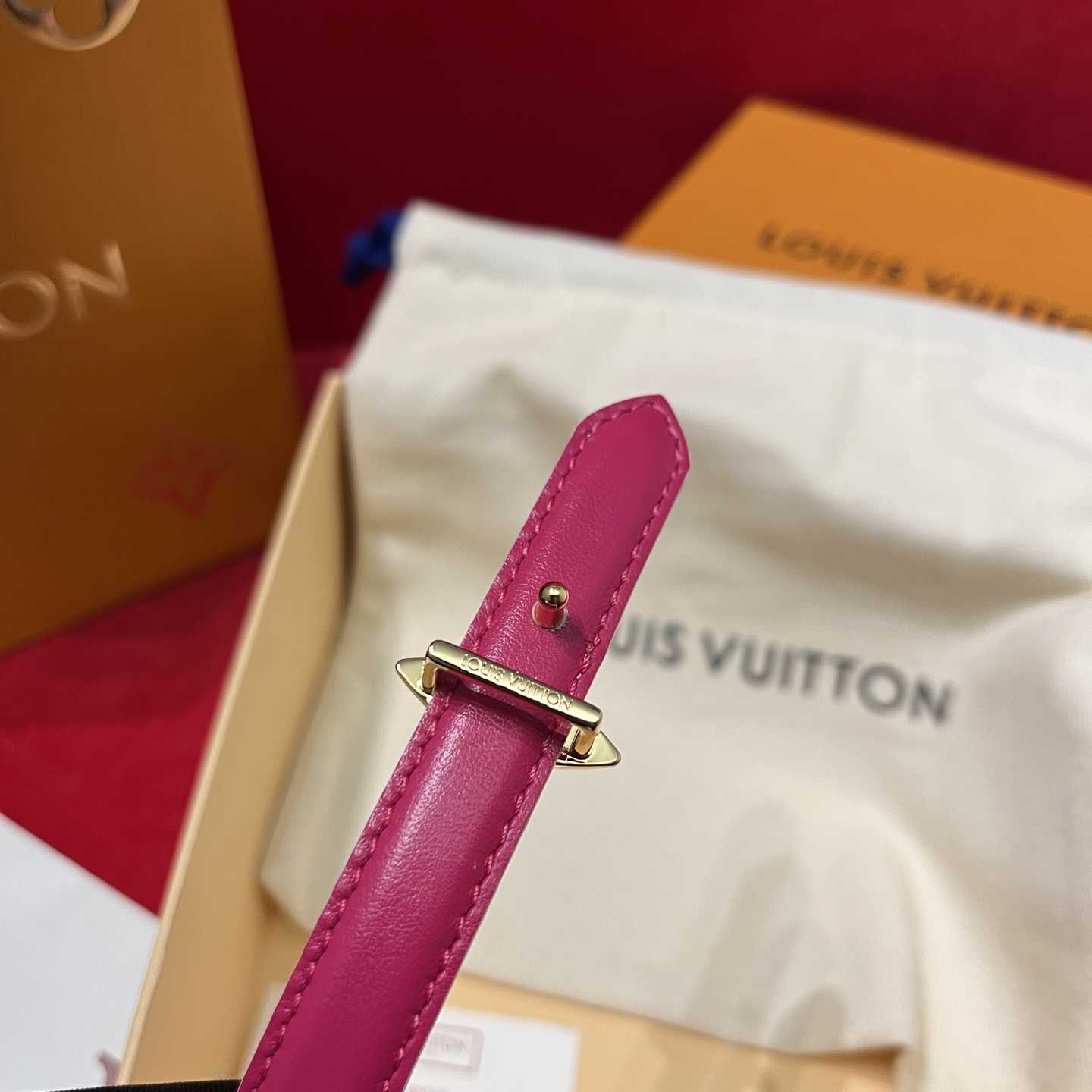 Louis Vuitton LV x TM LV D-Ring 15mm Belt    - PerfectKickZ