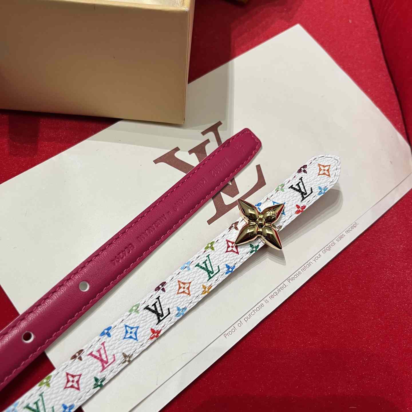Louis Vuitton LV x TM LV D-Ring 15mm Belt    - PerfectKickZ
