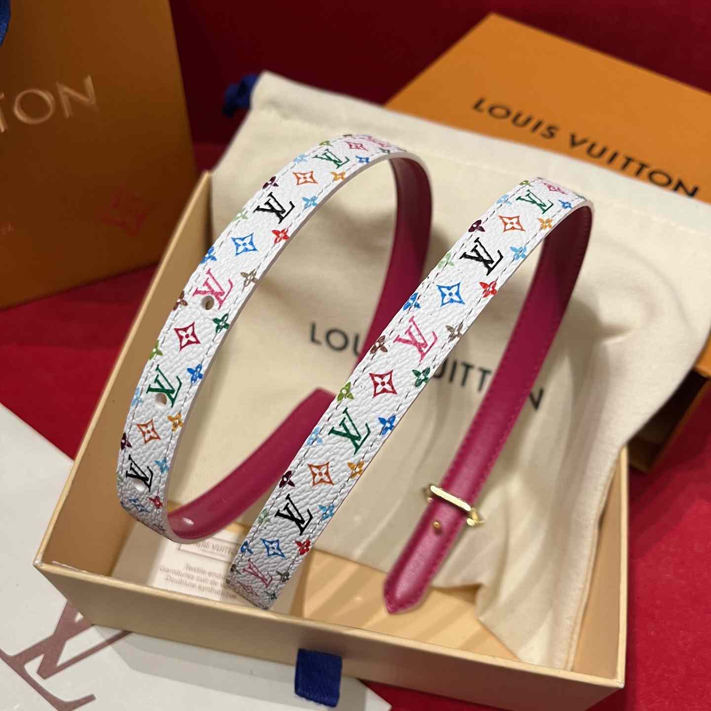 Louis Vuitton LV x TM LV D-Ring 15mm Belt    - PerfectKickZ