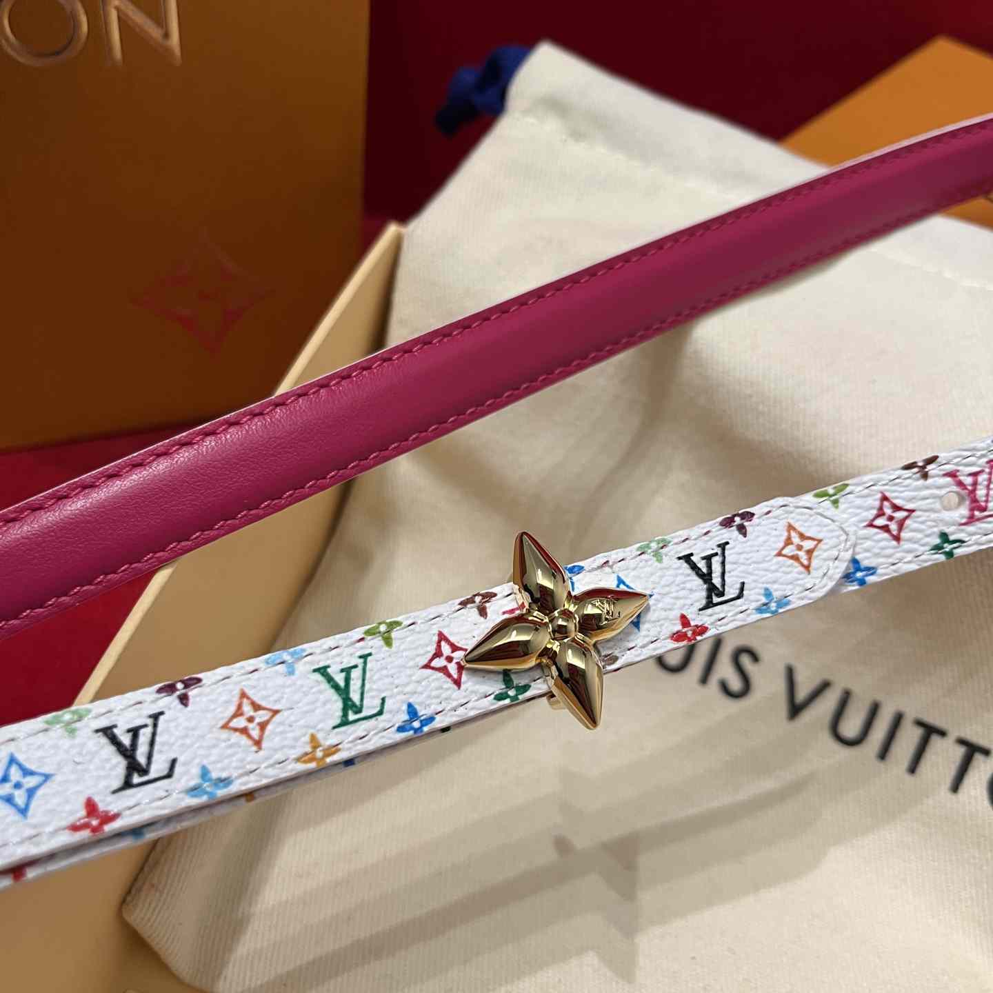Louis Vuitton LV x TM LV D-Ring 15mm Belt    - PerfectKickZ
