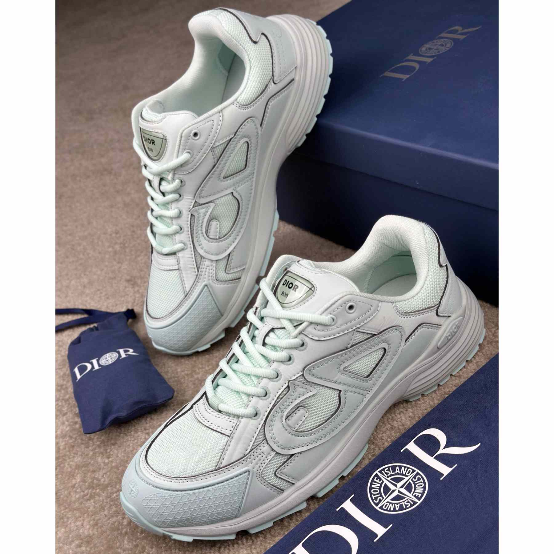 Stone Island x Dior B30 Sneaker  - PerfectKickZ
