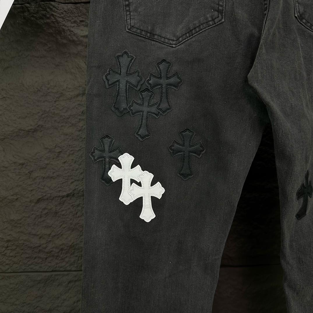 Chrome Hearts Straight Leg Jeans - PerfectKickZ