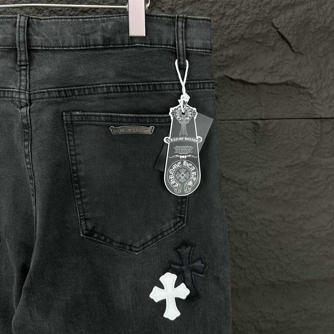 Chrome Hearts Straight Leg Jeans - PerfectKickZ