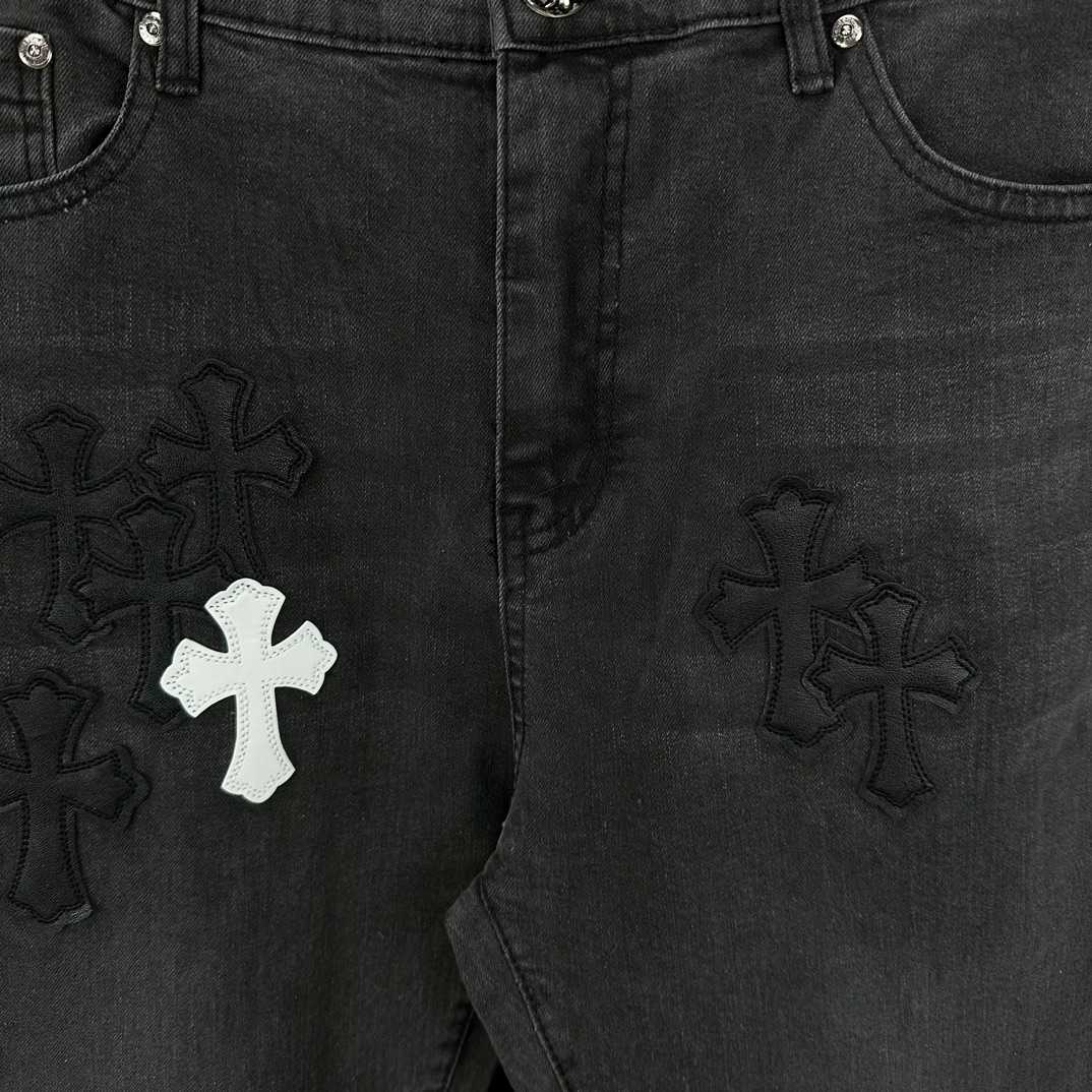 Chrome Hearts Straight Leg Jeans - PerfectKickZ