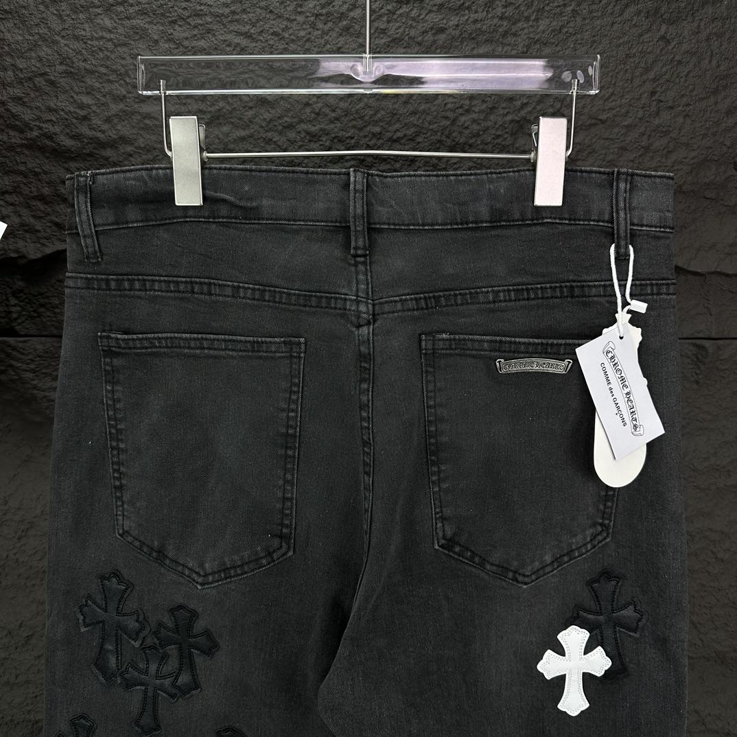Chrome Hearts Straight Leg Jeans - PerfectKickZ