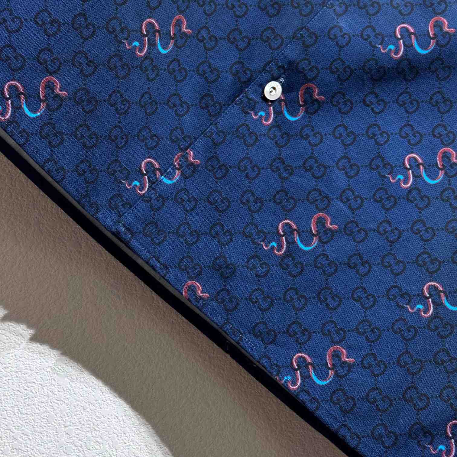 Gucci Printed Cotton Ripstop Shirt - PerfectKickZ