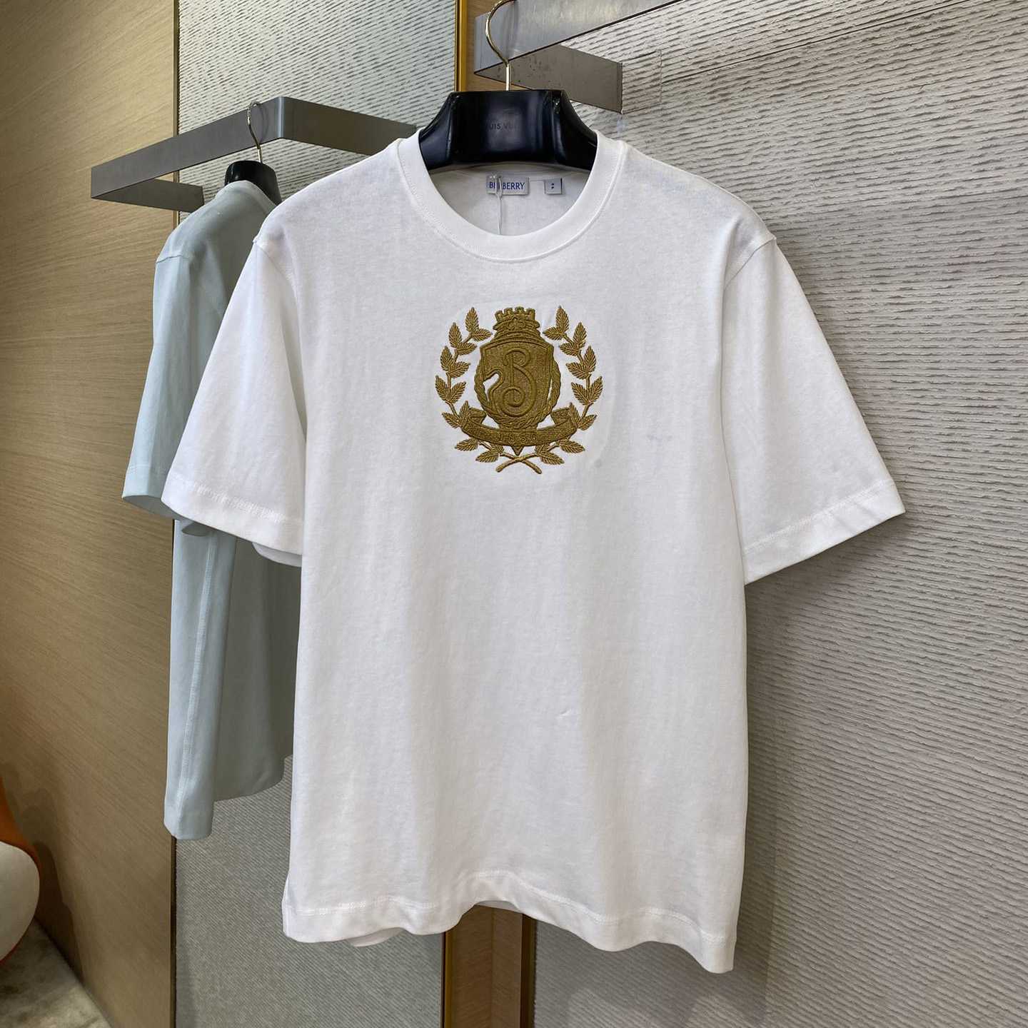 Burberry B Crest Cotton T-shirt  - PerfectKickZ