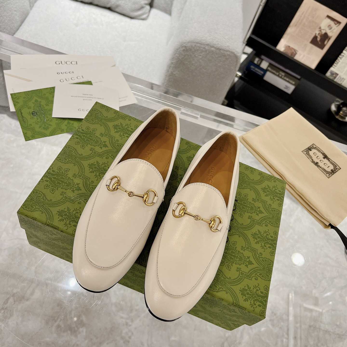 Gucci Women's Horsebit Loafer - PerfectKickZ