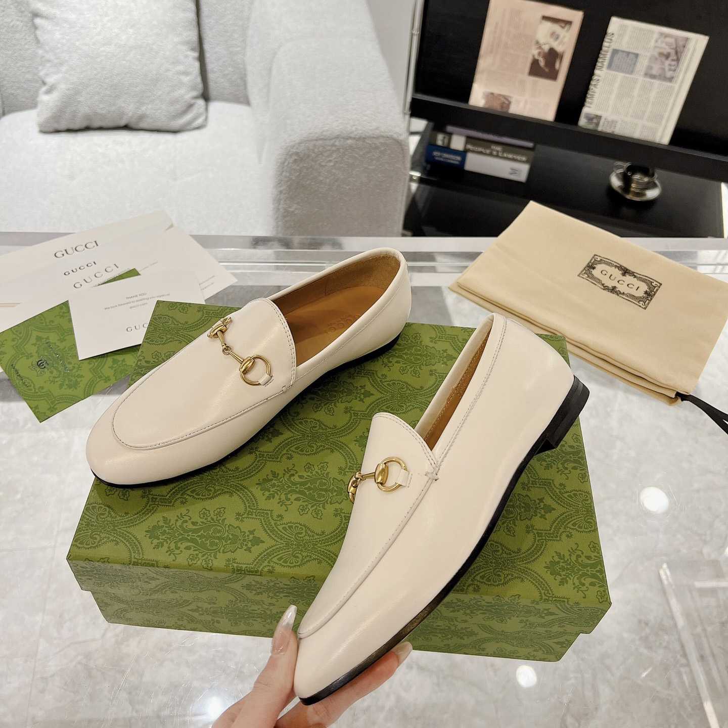 Gucci Women's Horsebit Loafer - PerfectKickZ