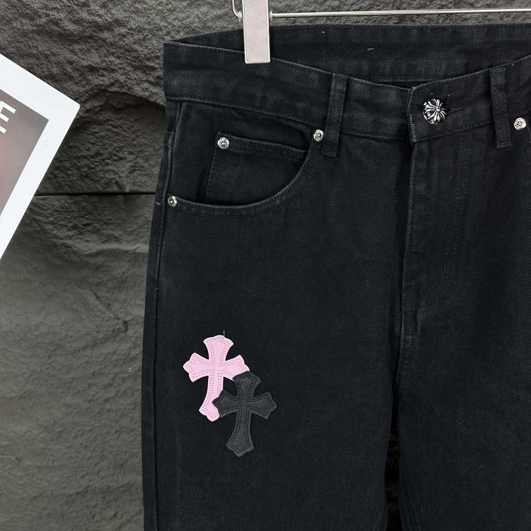 Chrome Hearts Straight Leg Jeans - PerfectKickZ