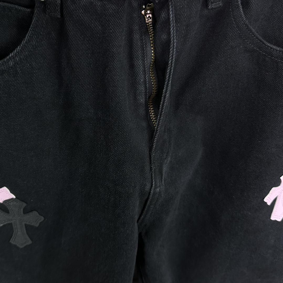 Chrome Hearts Straight Leg Jeans - PerfectKickZ