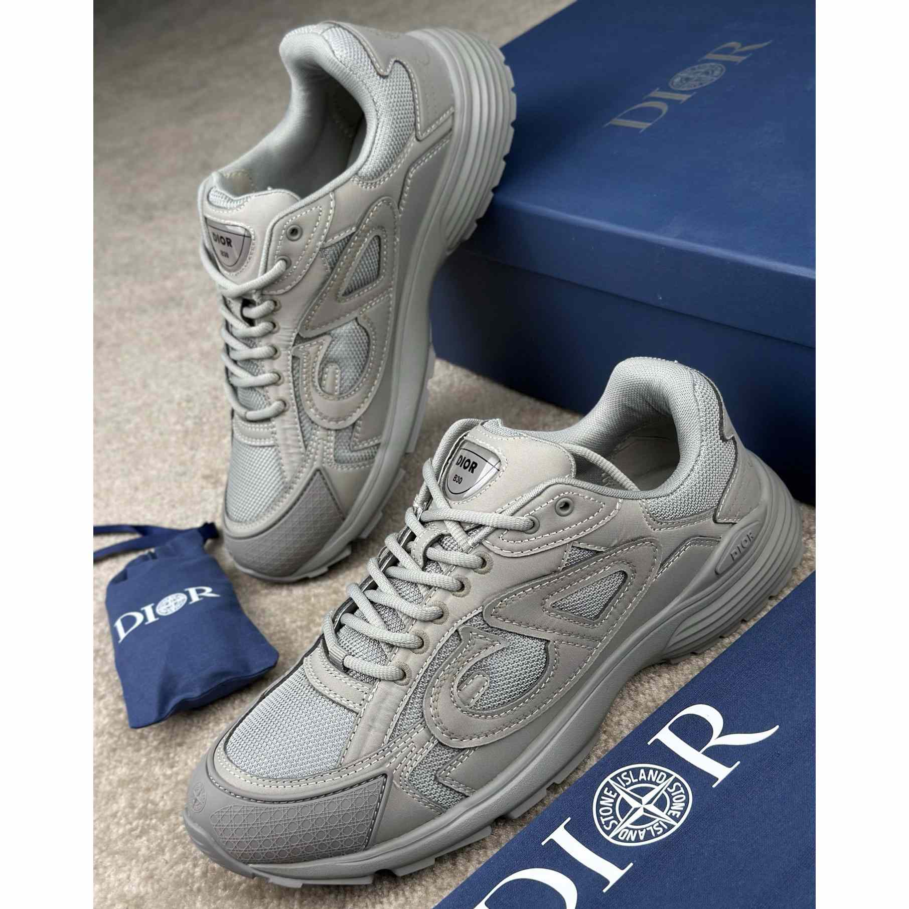 Stone Island x Dior B30 Sneaker  - PerfectKickZ