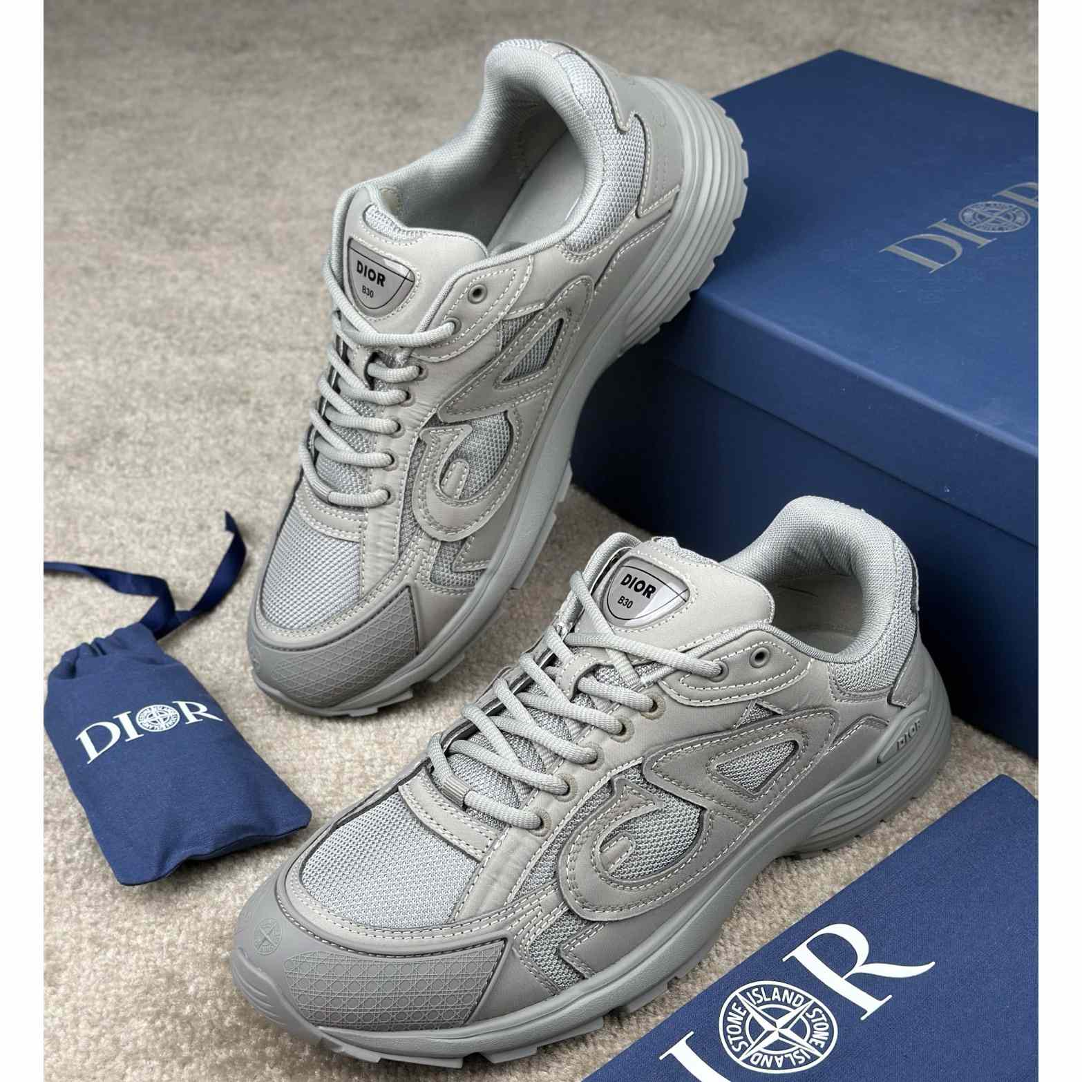 Stone Island x Dior B30 Sneaker  - PerfectKickZ