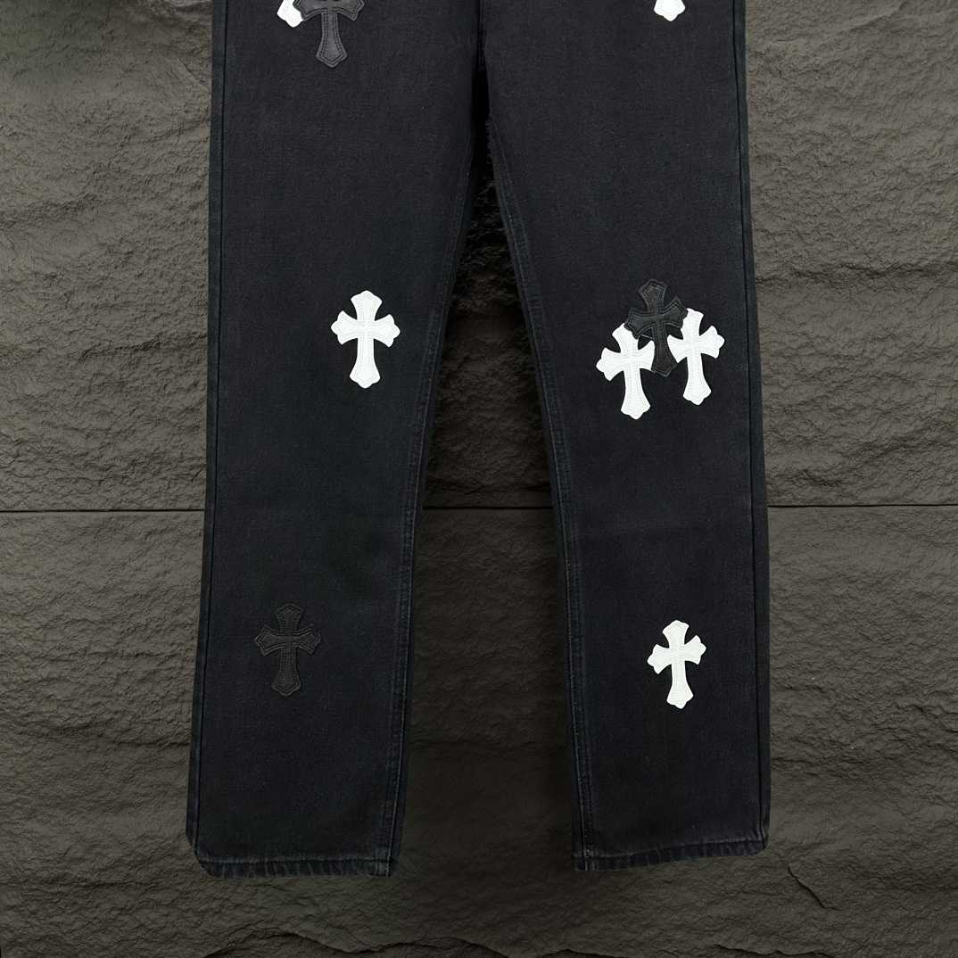 Chrome Hearts Straight Leg Jeans - PerfectKickZ