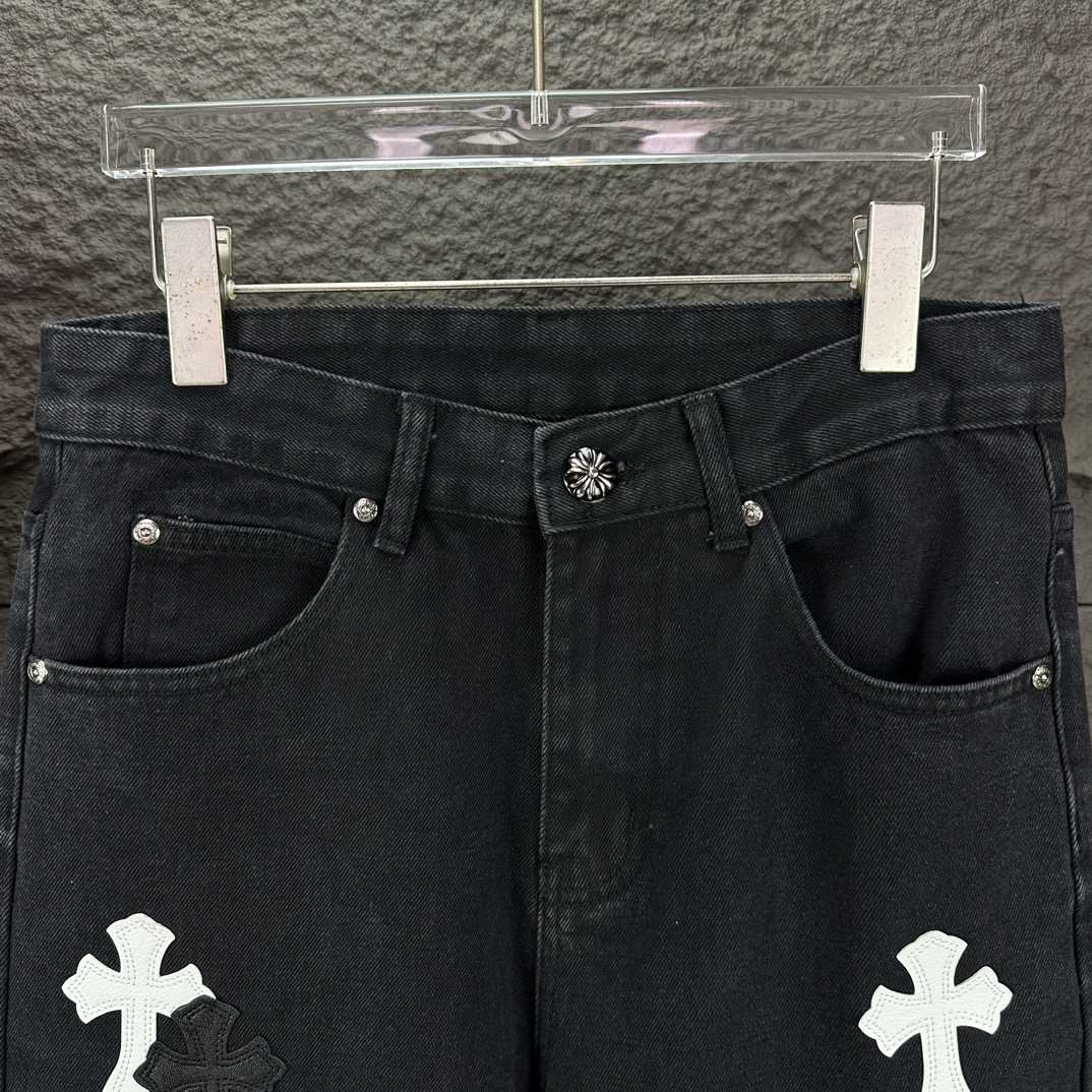 Chrome Hearts Straight Leg Jeans - PerfectKickZ