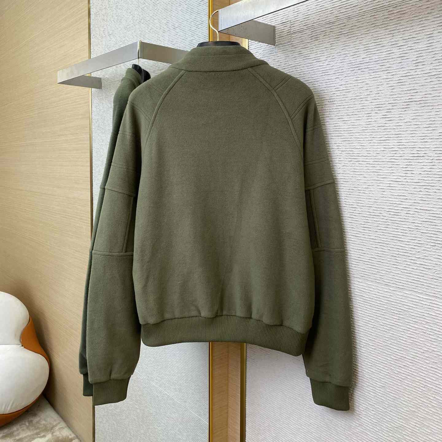 Louis Vuitton Quilted Textured Wool Blouson   1AGJXN - 
