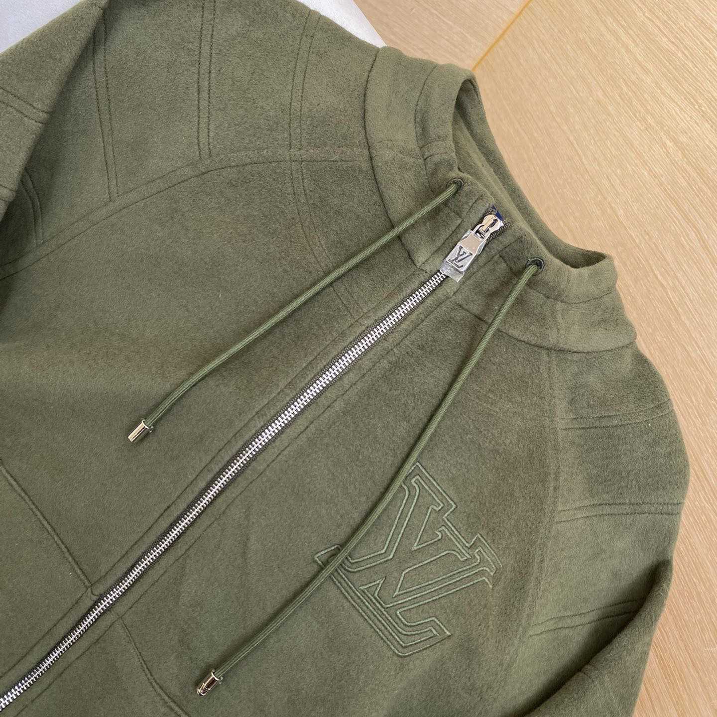 Louis Vuitton Quilted Textured Wool Blouson   1AGJXN - 