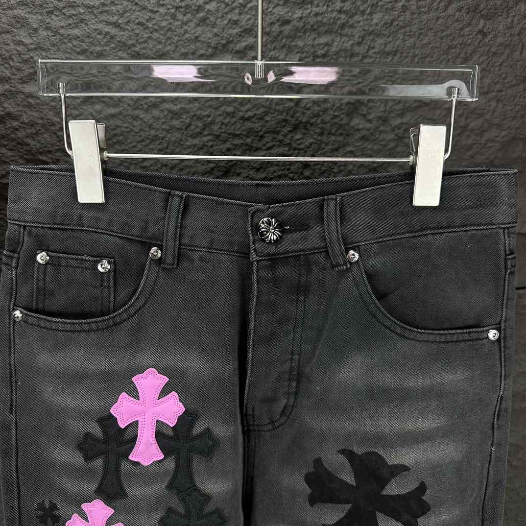 Chrome Hearts Straight Leg Jeans - PerfectKickZ