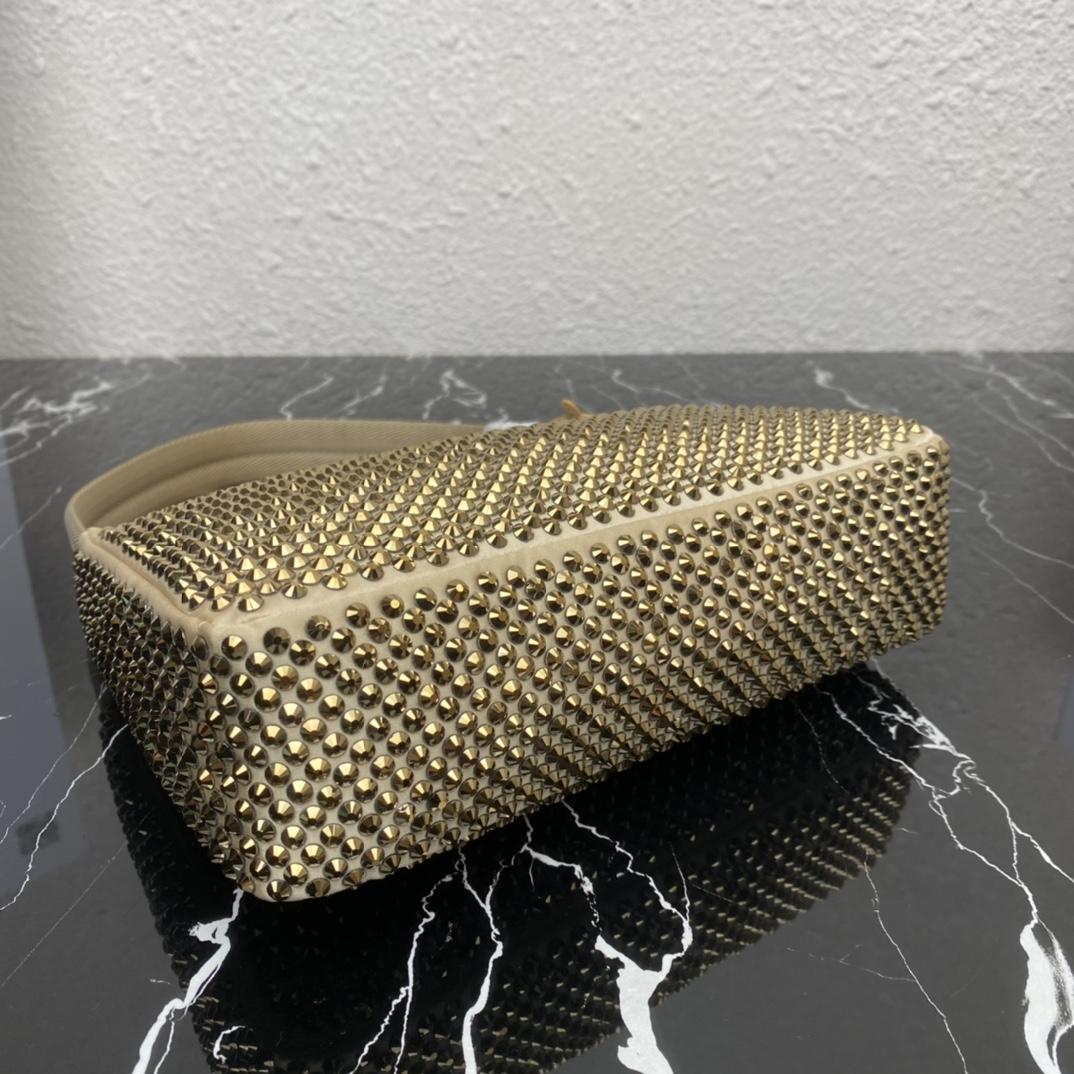 Prada Crystal Re-Edition 2000 Mini-bag  (23-13-5cm) - PerfectKickZ