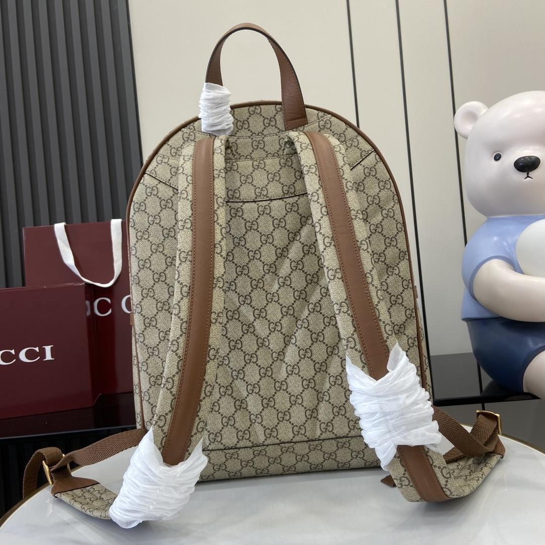 Gucci GG Emblem Medium Backpack  - 