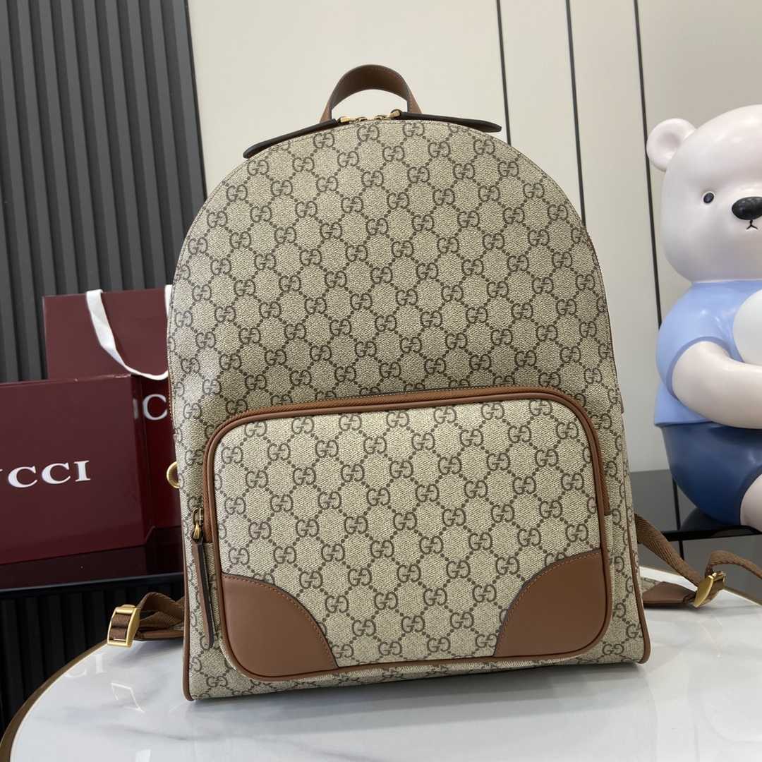 Gucci GG Emblem Medium Backpack  - PerfectKickZ