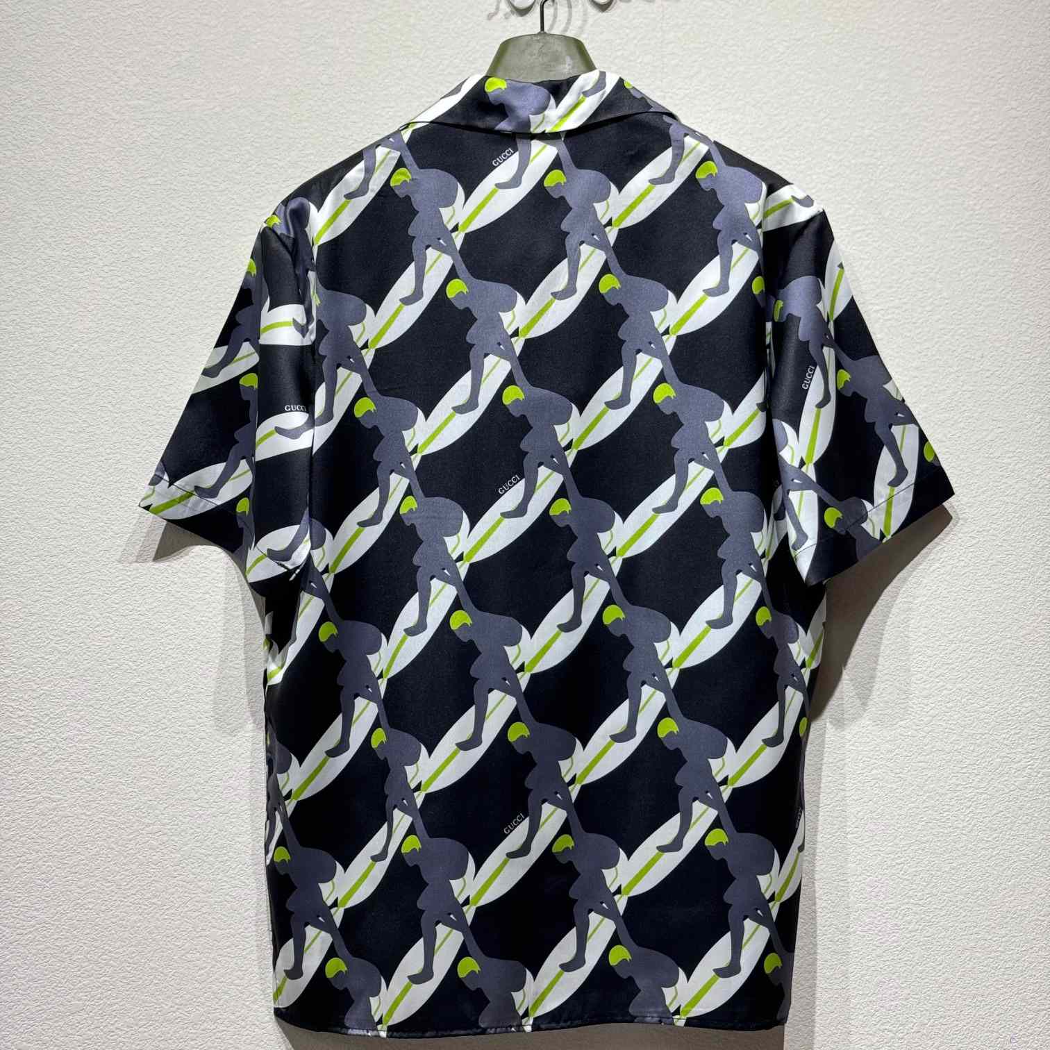 Gucci Printed Silk Bowling Shirt - 